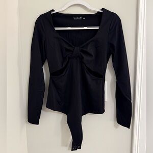 Abercrombie & Fitch Black Bodysuit